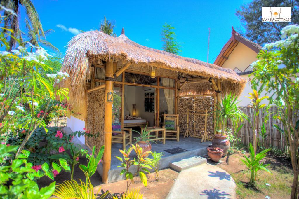 Bambu Cottages 길리 아이르 외부 사진